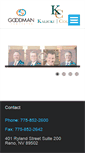 Mobile Screenshot of goodmanlawnevada.com